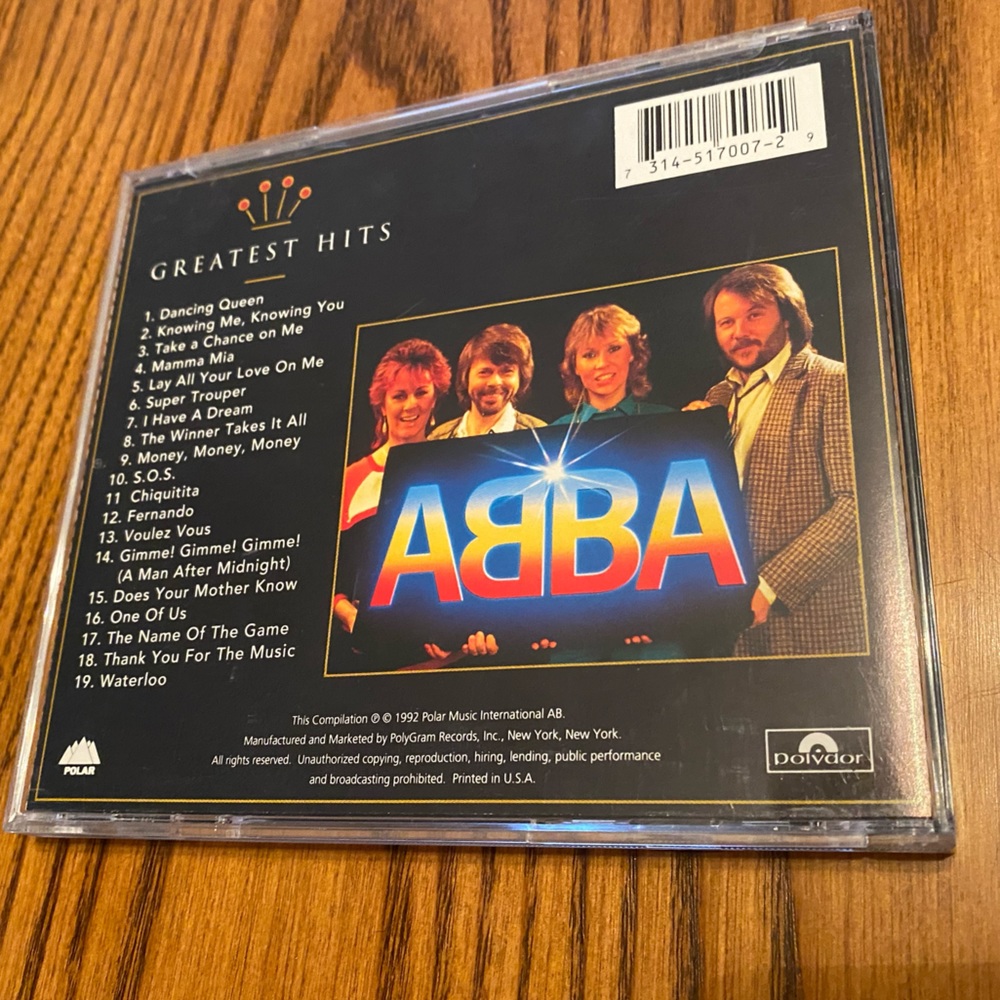 ABBA Gold Greatest Hits CD - Picture 4 of 4